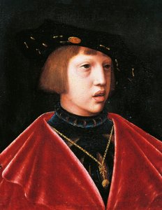 Portrait de Charles V enfant - Joos van (attr. to) Cleve