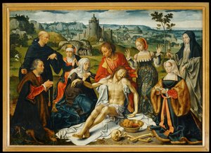 Retable de la deploration du Christ ... - Joos van Cleve