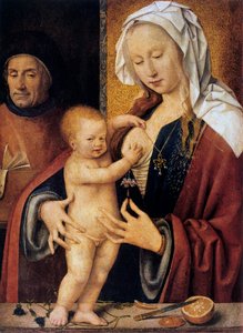 La Sainte Famille - Joos van Cleve