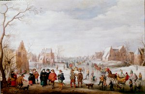 Patineurs - Joost Cornelisz. Droochsloot