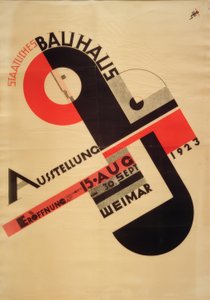 Exposition du Bauhaus de Weimar 1923 - Joost Schmidt