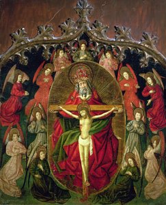 La Sainte Trinité entourée d