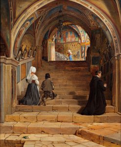 La Scala Santa au monastère San Benedetto près de Subiaco
