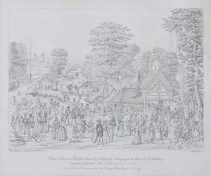 Fête à Horseydown vers 1590