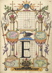 Guide de construction de la lettre E - Joris Hoefnagel