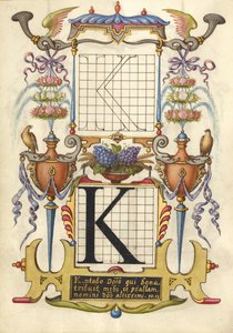 Guide de construction de la lettre K - Joris Hoefnagel