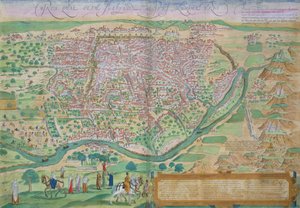 Carte du Caire, de 