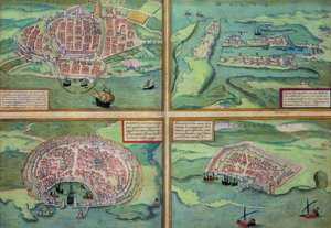 Carte de Calais, Malte, Rhodes et Famagouste, de 
