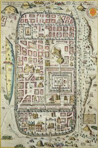 Carte de Jérusalem et des environs, de 