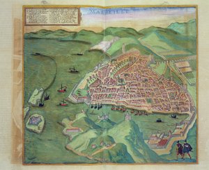 Carte de Marseille, de 