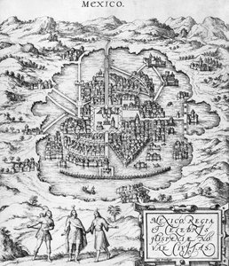 Carte du Mexique, illustration de 