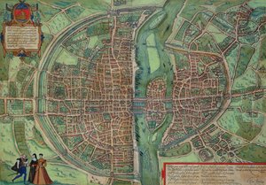 Carte de Paris, de 