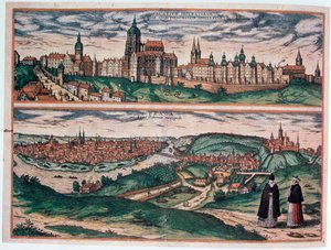 Vue de Prague, vers 1572