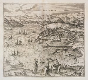 Vue de Santander - Joris Hoefnagel