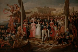 Débarquement de Ferdinand VII à El Puerto de Santa María - José Aparicio