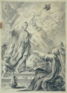 Parabole des vierges sages et des vierges folles - José Camarón y Bononat