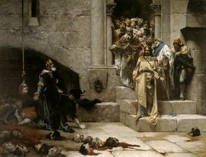 La cloche de Huesca ou La légende du roi Moine - Jose Casado del Alisal