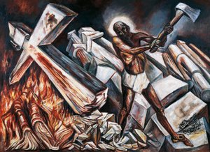 Le Christ détruit sa croix