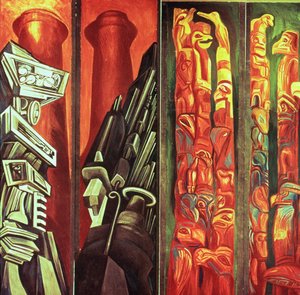 Panneau décoratif III, de L