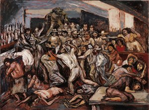 Rixe dans un cabaret, 1944 - José Clemente Orozco