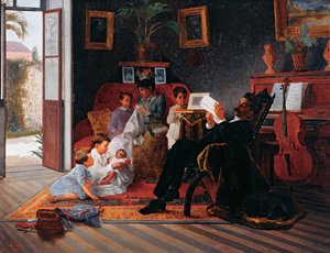 Scène de la famille d