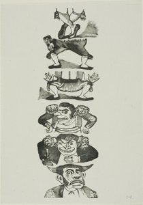 Toreadors - José Guadalupe Posada