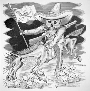 Calavera Zapatista, vers 1910