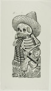 Calavera de Francisco Madero, de Calavera Maderista - José Guadalupe Posada