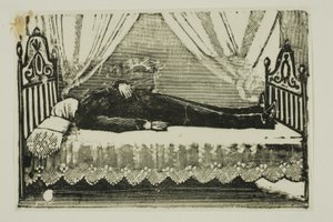 La mort du général Gonzales - José Guadalupe Posada