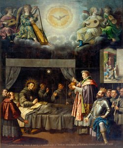 La Dernière Communion de Saint Bonaventure - José Juárez
