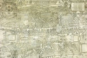 Vue-plan de Zurich, 1576 - Jos Murer