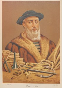 Portrait de Ferdinand Magellan 1470-1521, 1879