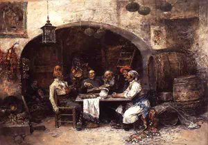 Un Public Attentif - Jose Benlliure y Gil