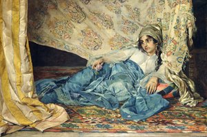 Une Odalisque - Jose Cala y Moya