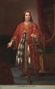Portrait du Roi Sanche III de Castille (1134-1158)