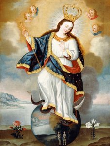Vierge apocalyptique de Quito, c.1775 - Jose Cortez de Alcocer