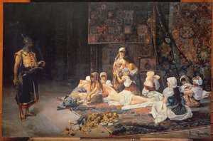 Dans le harem, 1884