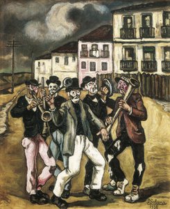 Mascaras vinateras (masque des marchands de vin) - Jose Gutierrez Solana