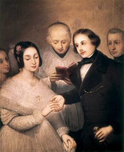 Le mariage romantique - José Gutiérrez de la Vega