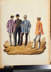 Manille et ses environs : Métis allant à la fête - Jose Honorato Lozano