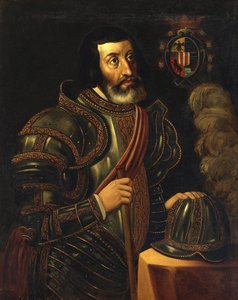 Portrait de Fernand Cortes (Hernan Cortez) - José Salomé Pina