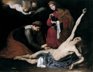 Saint Sébastien soigné par les saintes femmes - Jose de Ribera