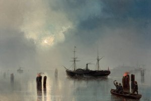 Balade nocturne dans la lagune