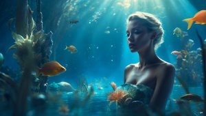 Monde aquatique onirique