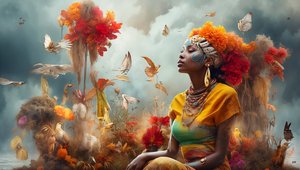Scène onirique aborigène 03