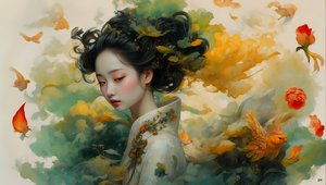 Scène onirique chinoise 01