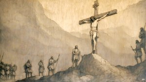 Crucifixion de Jésus - Josef Johann Michel