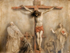 Jésus sur la croix (02) - Josef Johann Michel