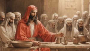 Jésus dit aux serviteurs de remplir les jarres d