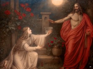 Jésus dit à elle - Ne me retiens pas